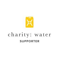 charity water suporter logo